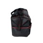 Mephisto Werkzeugtrolley Nova, robuste Arbeitstasche mit Schultergurt, schwarz/rot.