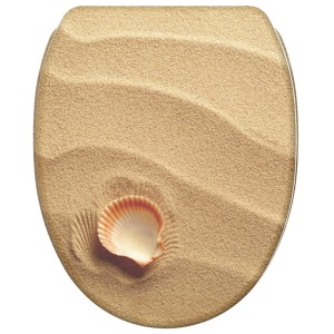 SANILO WC Sitz mit Absenkautomatik Top Fix Clam