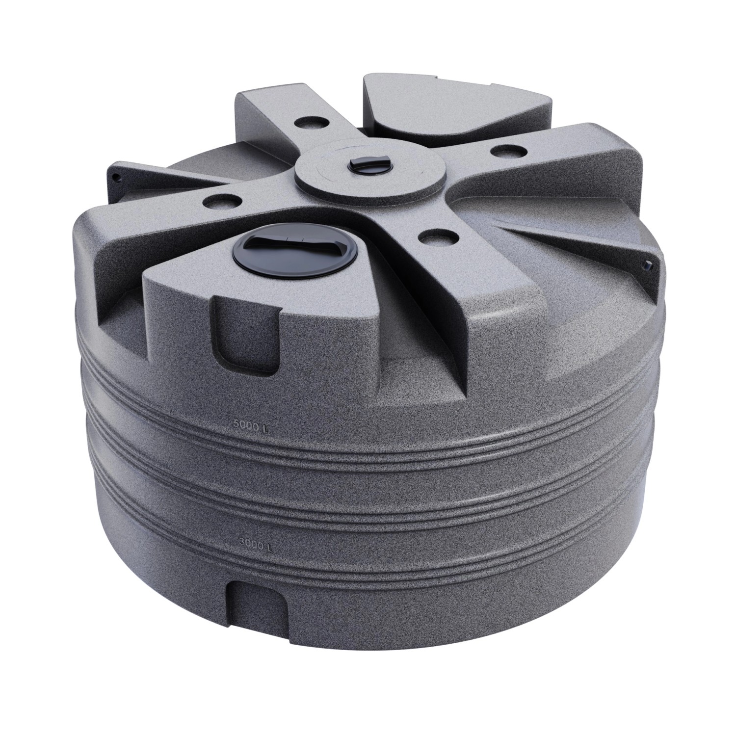 KMND 5000L F Trinkwasser Wassertank Marmoriert