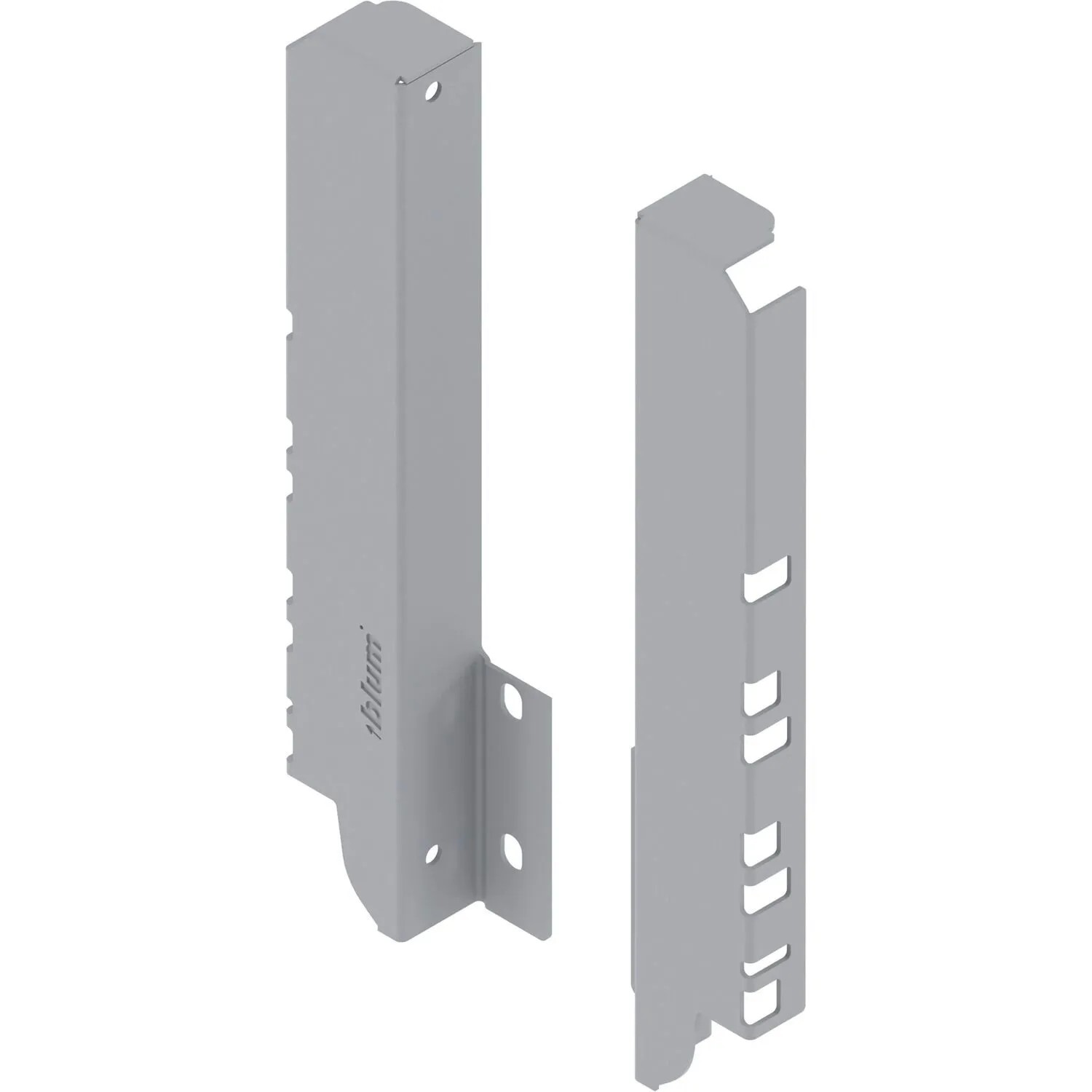 Blum Rückwandhalter Tandembox antaro Spüle Höhe D Grau Ral 9006