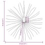 vidaXL Weihnachtsbeleuchtungen Feuerwerk 4 Stk 140 LEDs Kaltweiß 17cm 356222_11