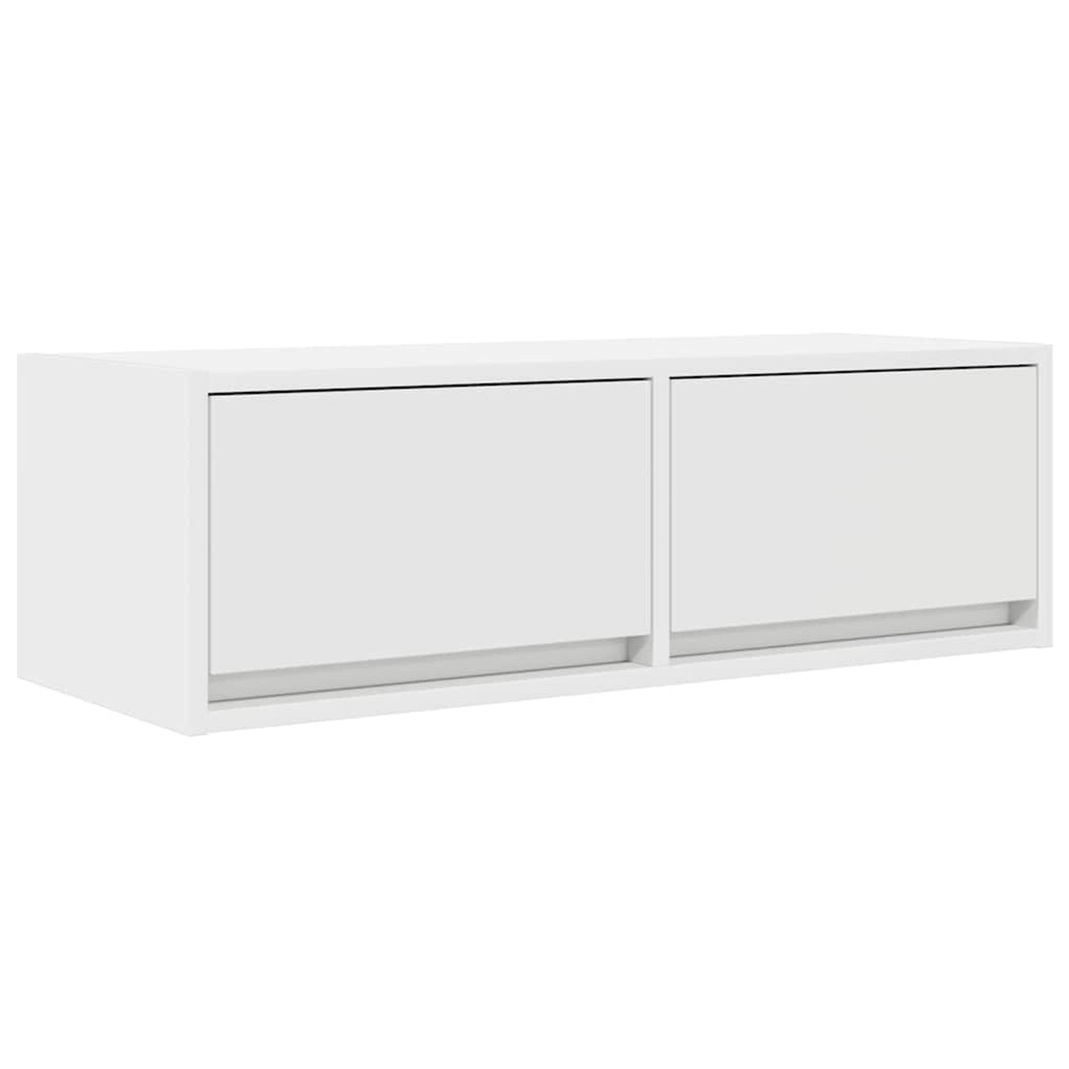 vidaXL TV-Schrank Weiß 80x31x25,5 cm Holzwerkstoff 861508