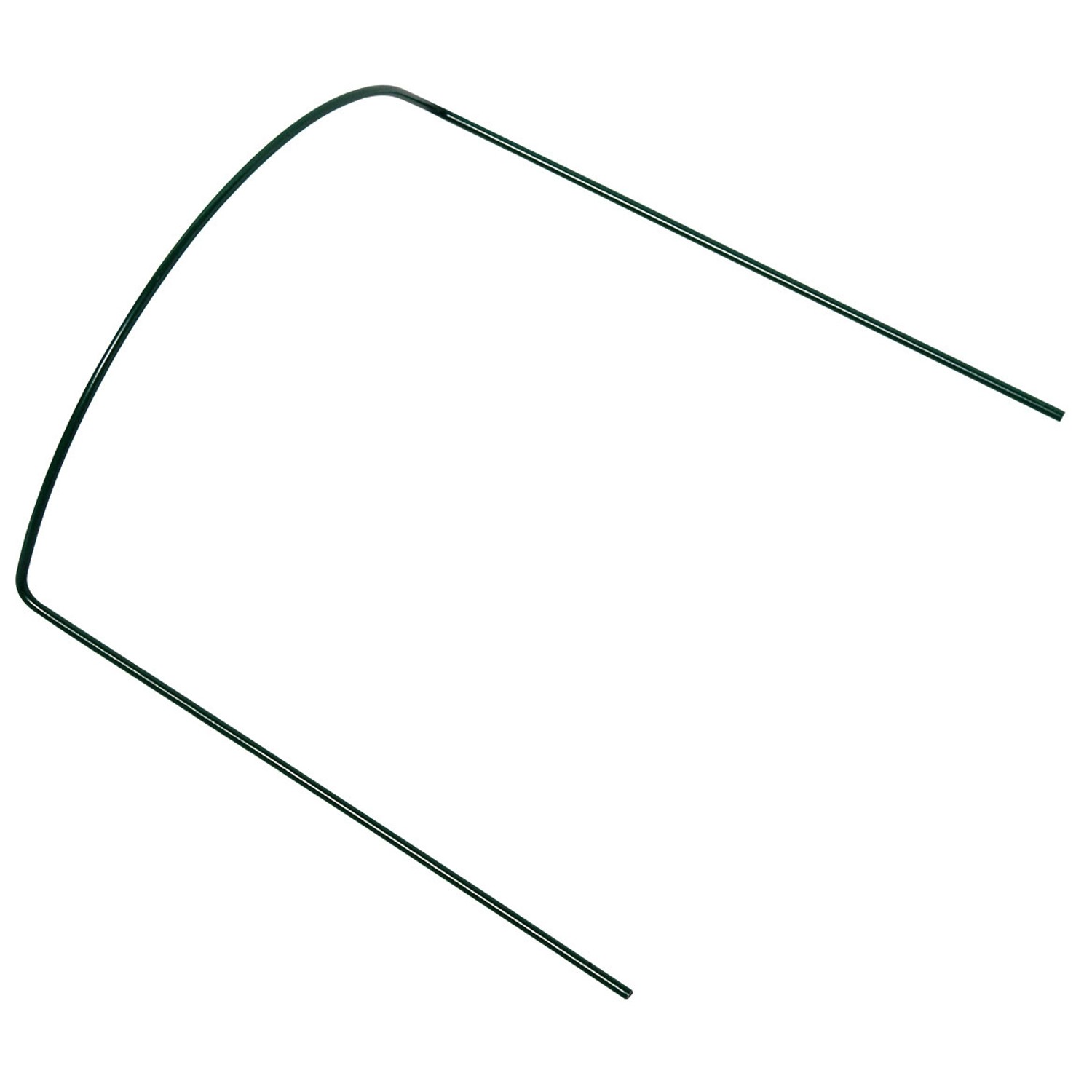 Staudenhalter 35 cm halbrund Grün