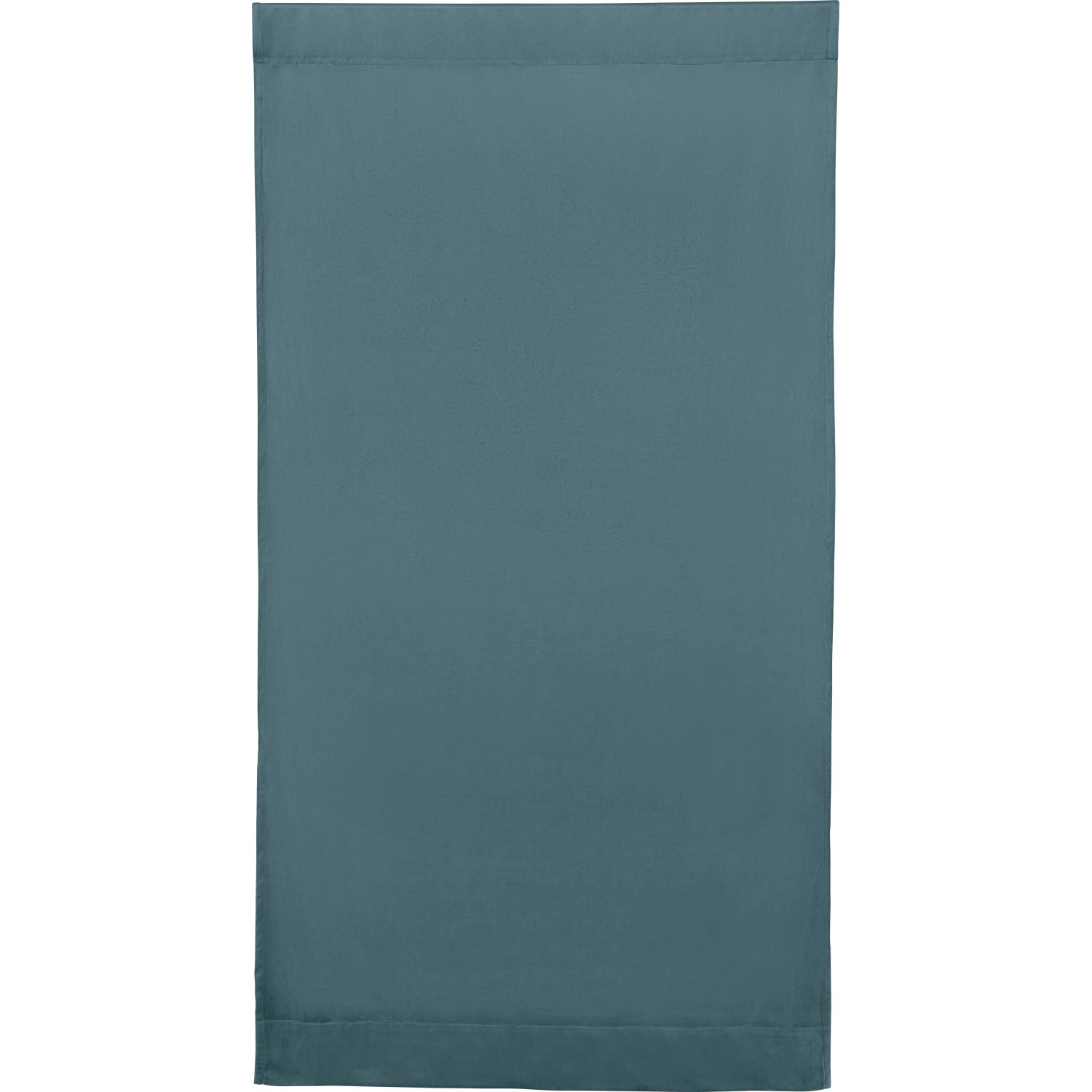 Petrolfarbener OBI Vorhang mit Tunnelzug, 2er-Set, ideal zur Verdunkelung von Räumen.