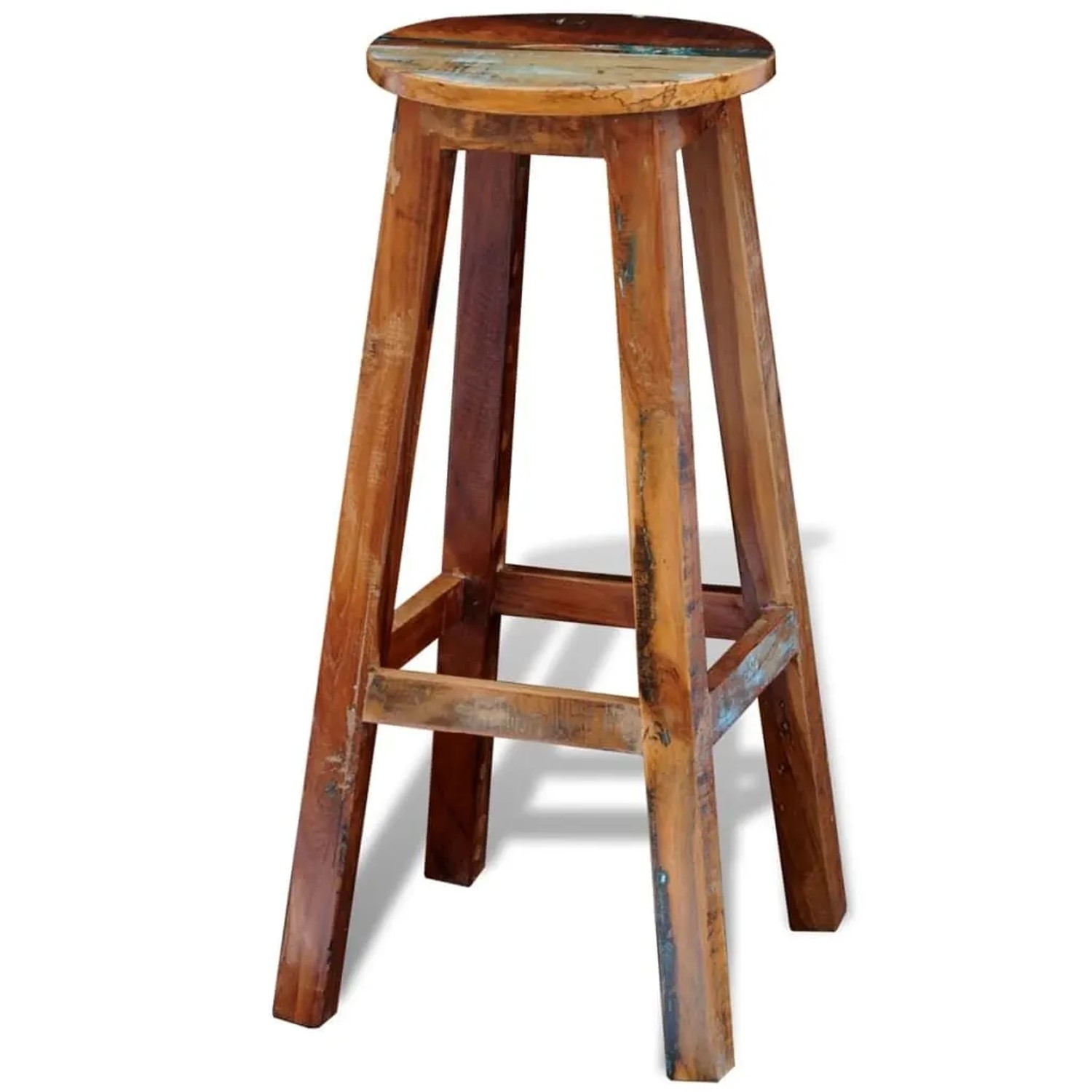 vidaXL Barhocker Altholz Massiv 241647