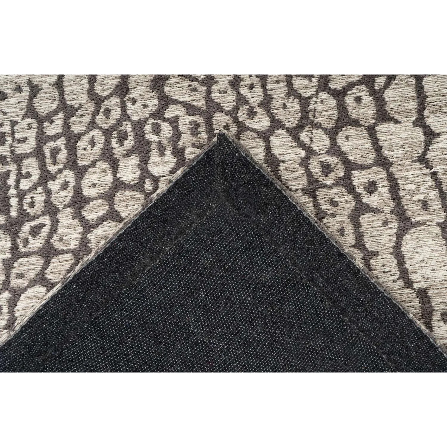 MeGusta Kurzflor Teppich Rosario, 120x170 cm, Grau im Vintage Used Look.