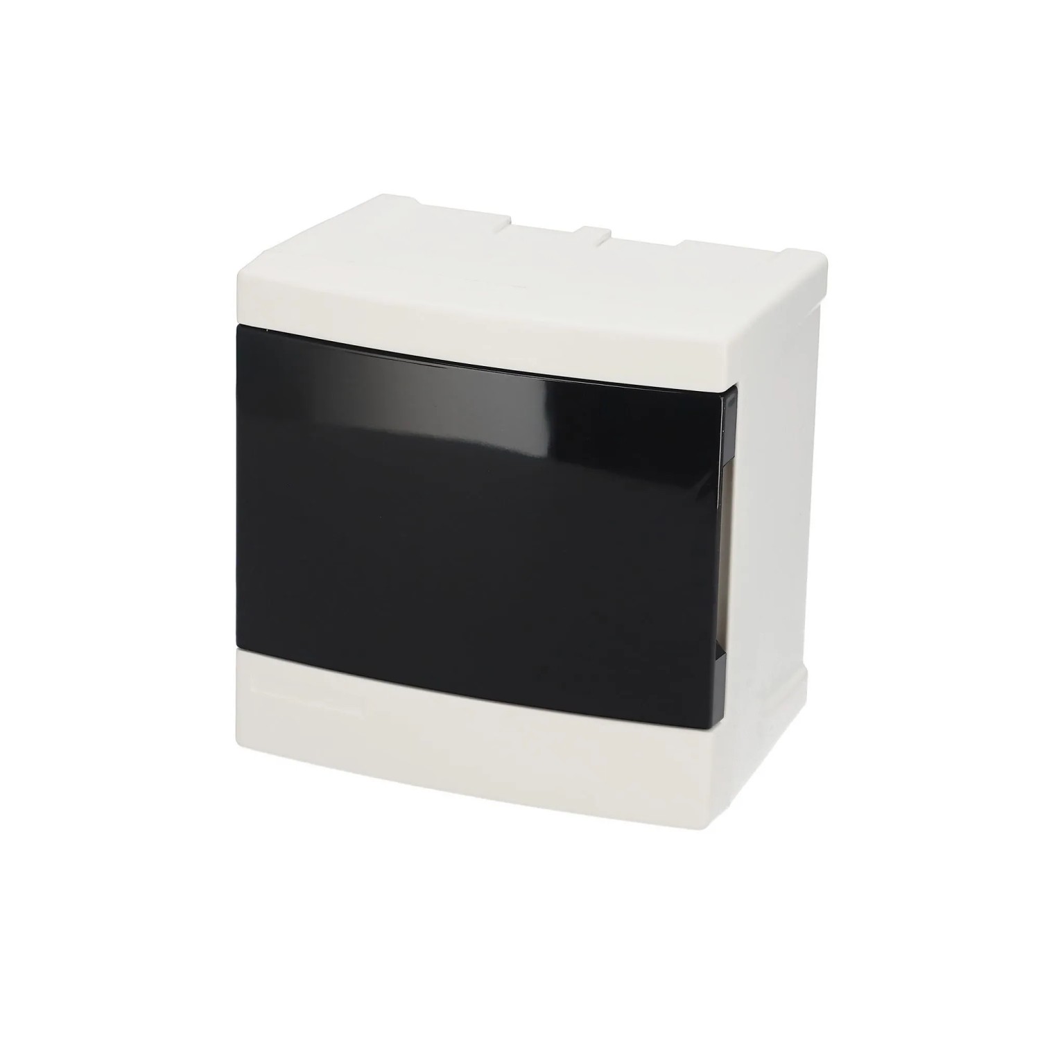 EDO Verteilerkasten Aufputz 1-Reihig Für 4 Module 140 x 140 x 95 mm IP40 Weiß ABS Sicherungskasten Kleinverteiler Für Hausinstallation