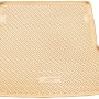 Beige Gummi Kofferraumwanne für BMW 3er F31 Touring (2012-2019), passgenaues Autozubehör.