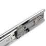 SOTECH Vollauszug 550 mm, verzinkter Stahl Schubkastenauszug mit Soft Close und Kugelkäfig für 80 kg.