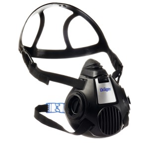 Dräger X-plore 3500 Halbmaske Set Gr. S mit P3 Filter für Atemschutz bei Handwerksarbeiten.