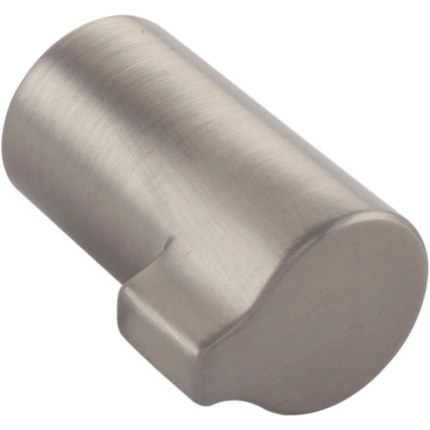 Furnipart Möbelknopf Scope ø 16 mm Zinkdruckguss Edelstahl-Effekt