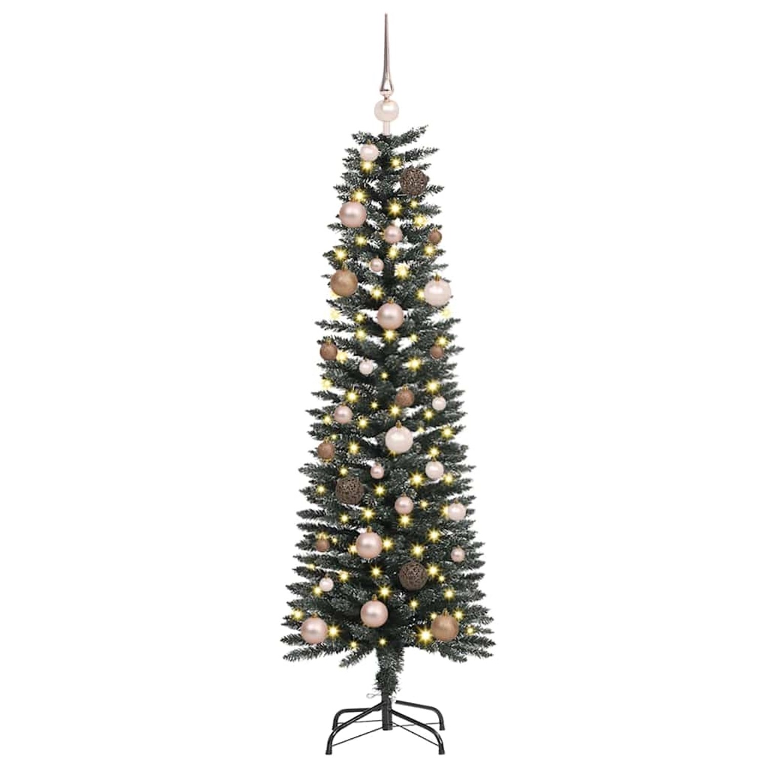 vidaXL Künstlicher Weihnachtsbaum mit 150 LEDs Grün 43 x 43 x 150 cm 3395926
