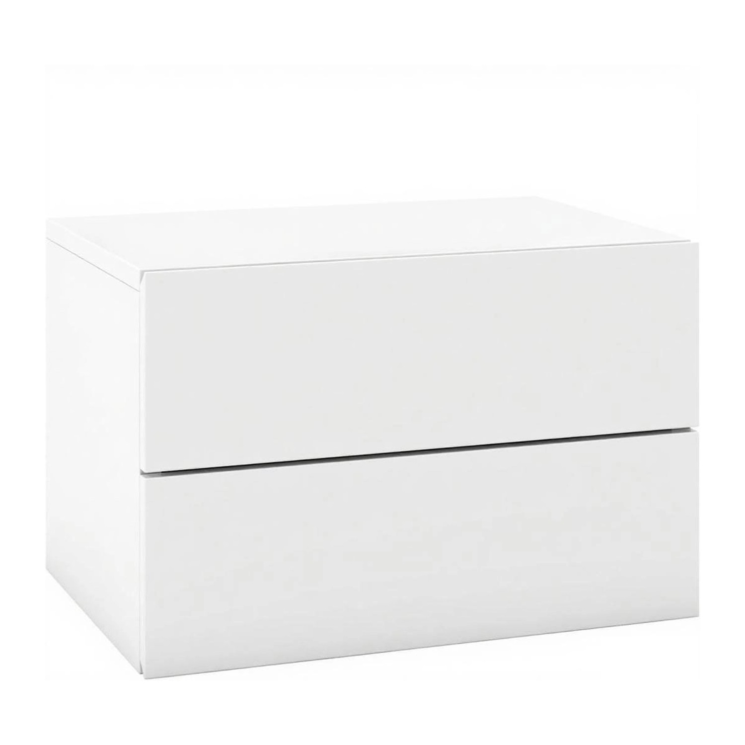 Costway Nachttisch Hängend 42 x 30 x 28 cm Weiß günstig online kaufen