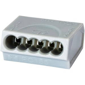 Steckklemme, 5-polig, für Kabel bis 1,5 mm², 10er-Pack