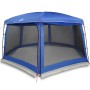vidaXL Poolzelt mit Abnehmbarem Überzelt Netzwänden Azurblau 670x590cm 4100631_3