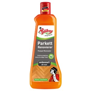 Poliboy Parkett Renovierer Seidenmatt 500ml für Holz- und Korkböden.