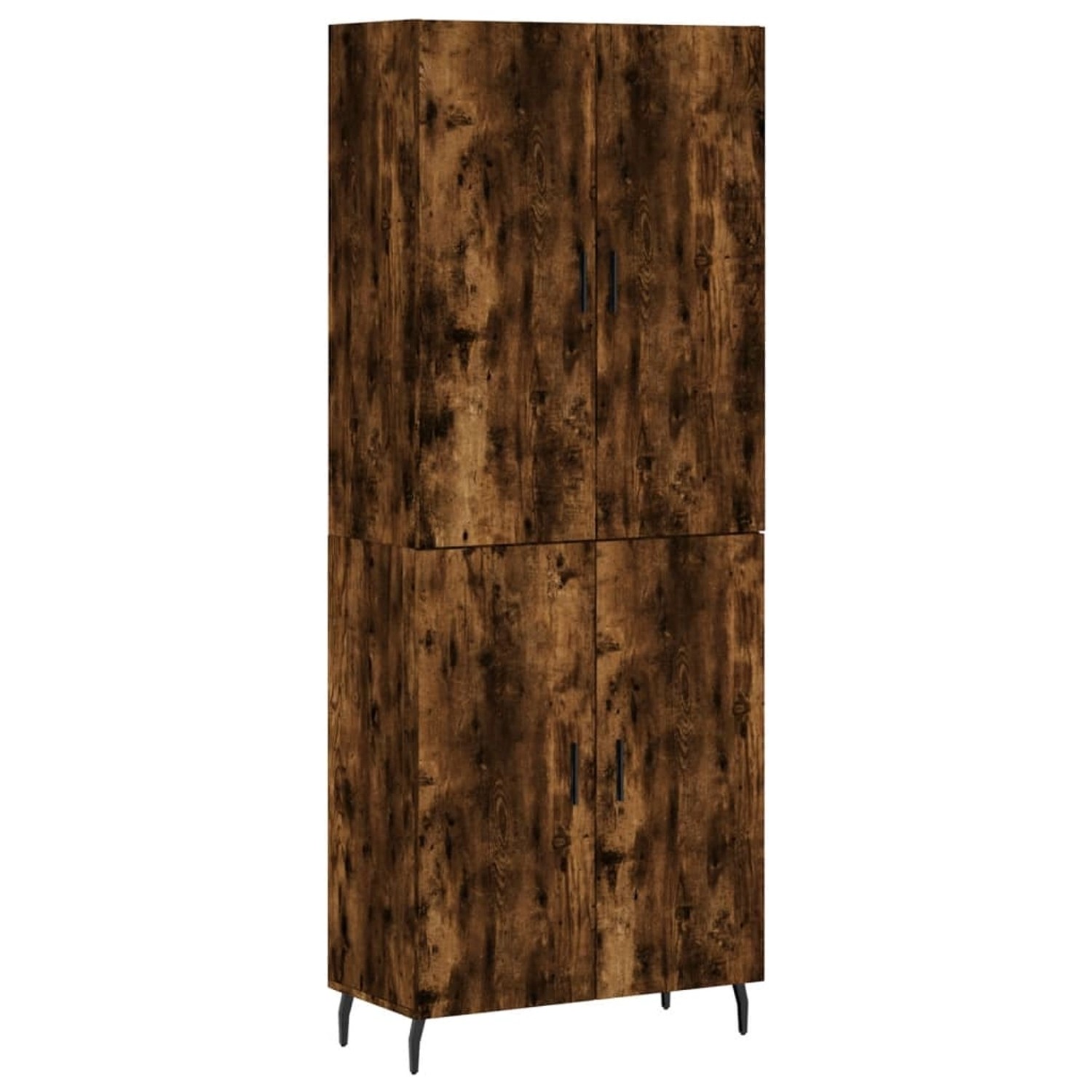 vidaXL Highboard Räuchereiche 69,5x34x180 cm Holzwerkstoff 3195696 günstig online kaufen
