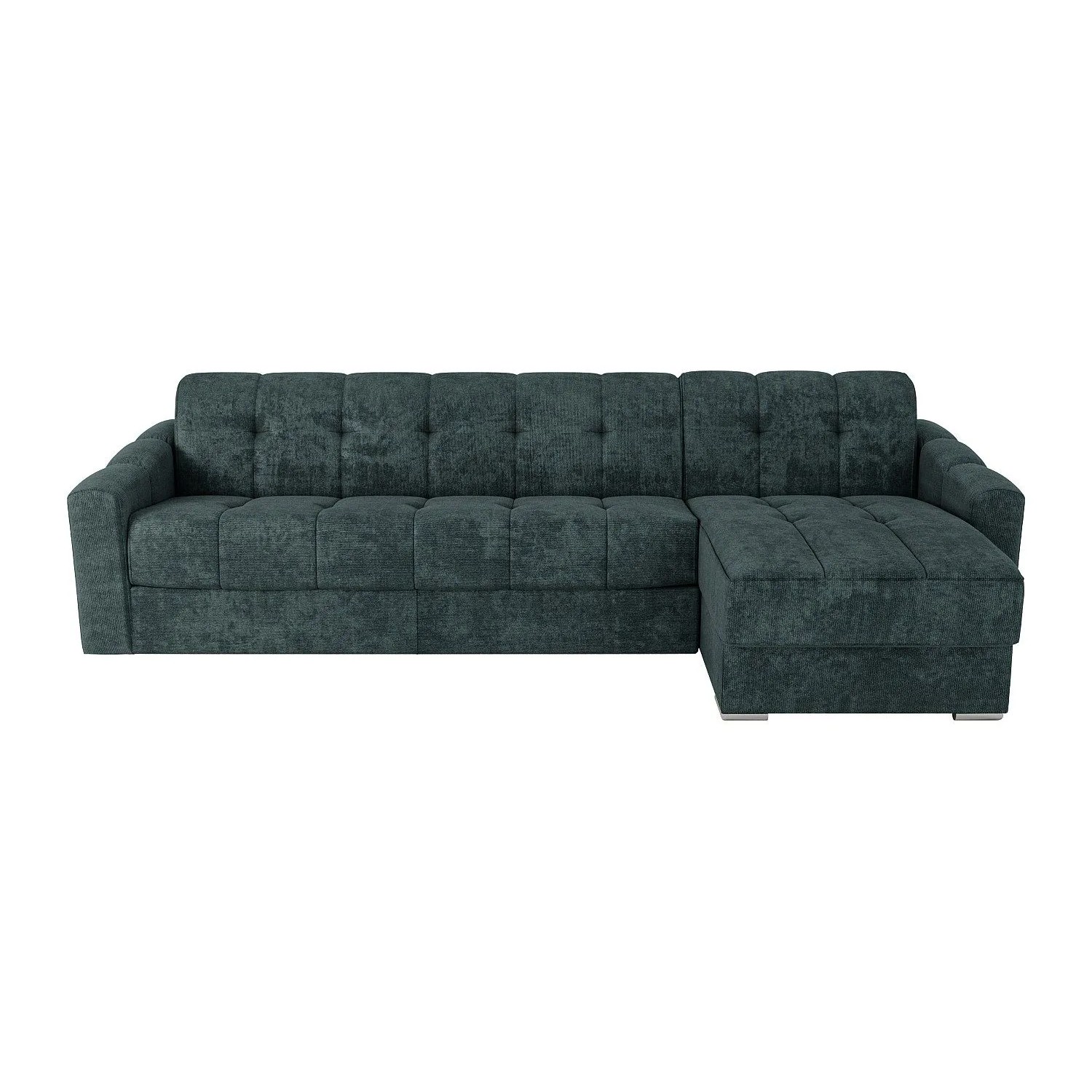 Vente-unique Schlafsofa Darielo Blaugrün 295 cm