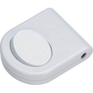 Weißer Wippen-Fußtretschalter für Lampeninstallation, einfache Bedienung mit dem Fuß.