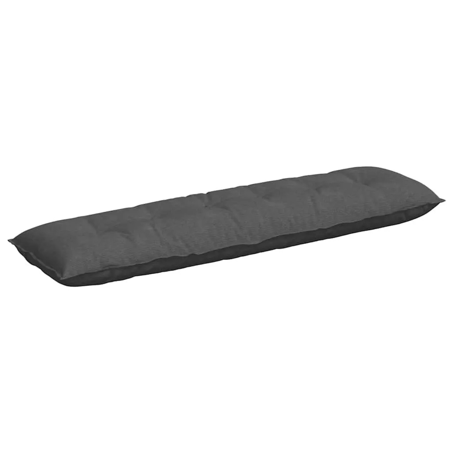 vidaXL Rückenkissen Dunkelgrau 180 x 50 cm Cordstoff 42014952