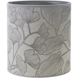 PR Home Lampenschirm Celyn Ziba Shadow Silber mit Blättern für E27 Fassung.