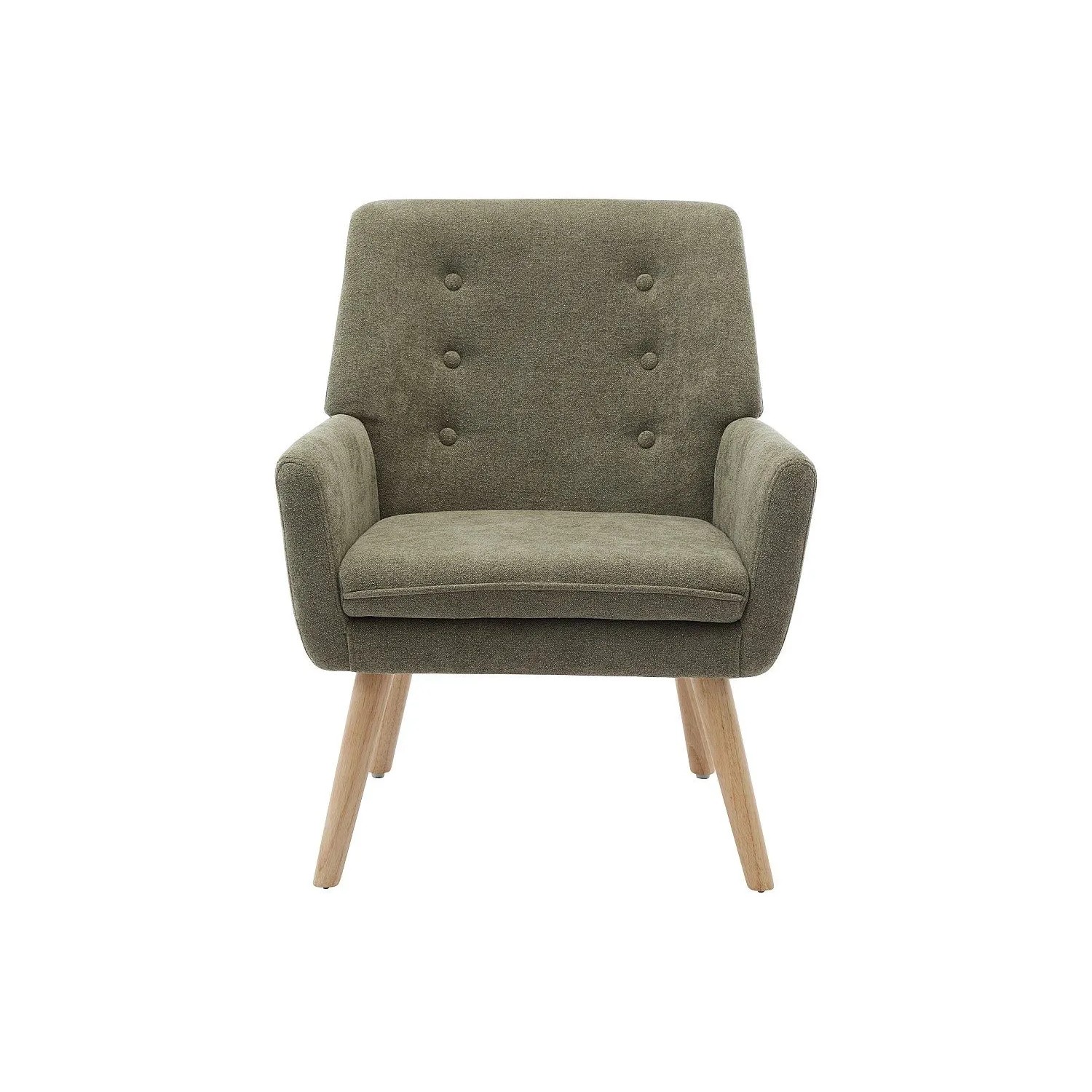 Vente-unique Sessel Mit Gerader Rückenlehne Serino Grün 65 cm