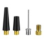 Adapter-Set für Eufab Mini-Kompressor, verschiedene Aufsätze für Reifen und Bälle.