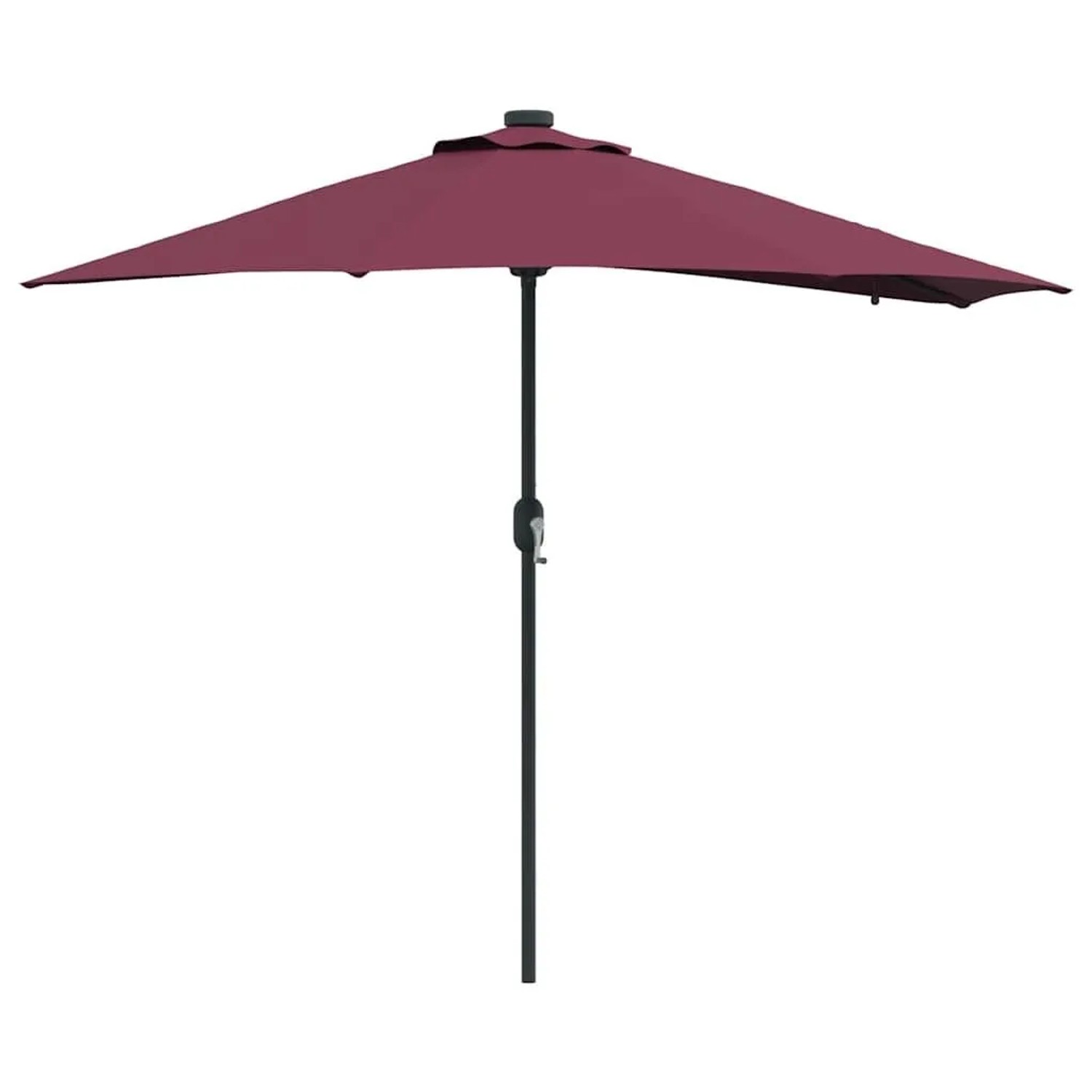 vidaXL Gartenparasol Bordeauxrot 294 x 150 x 223 cm Stoff 42003263 günstig online kaufen