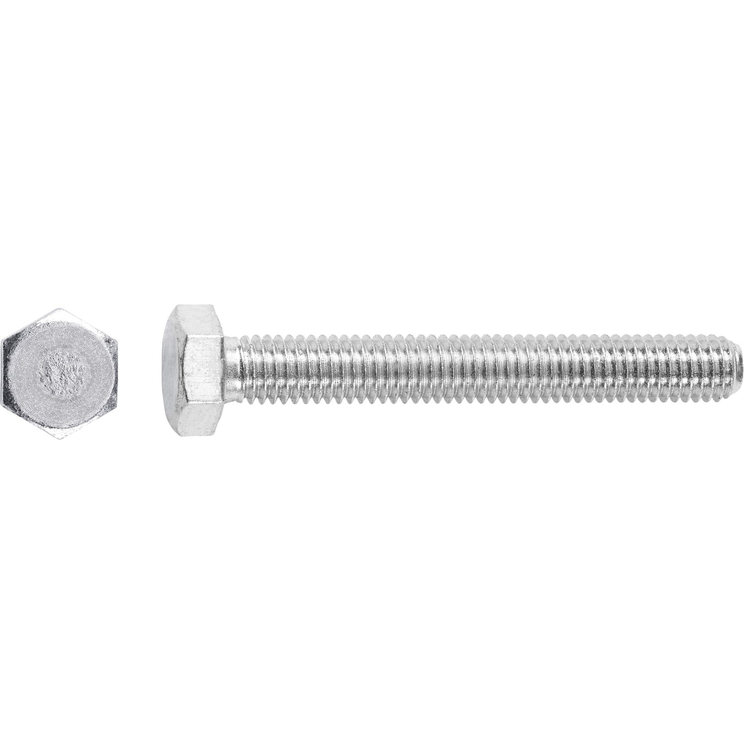 Maschinenschraube M8 x 60 mm Stahl Vollgewinde 50 Stück