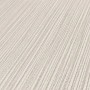 Nahaufnahme: Elegante, helle Vliestapete in Beige mit feinen goldenen Linien. Dekorative Tapete für Wohnräume.
