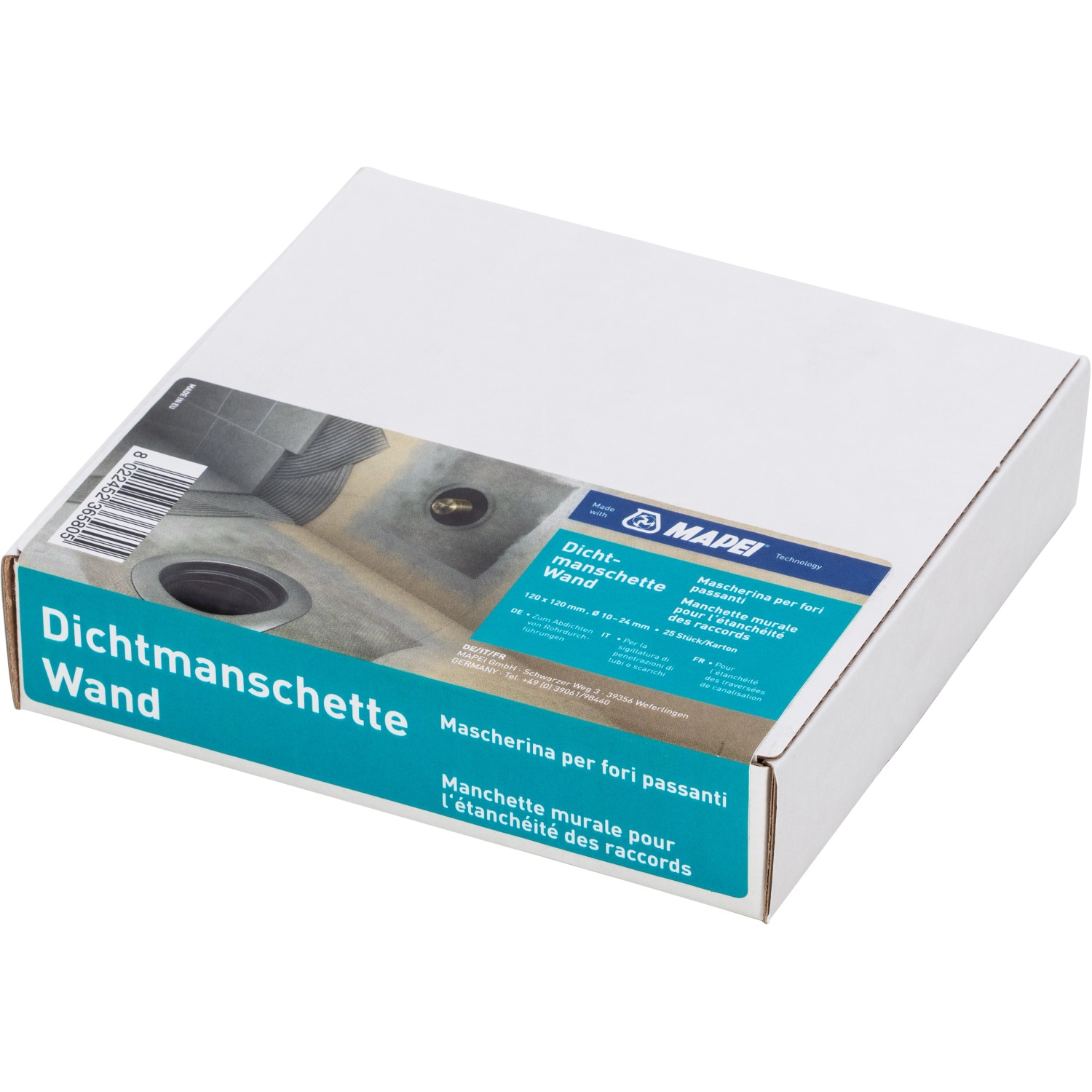 Mapei Dichtmanschetten Wand