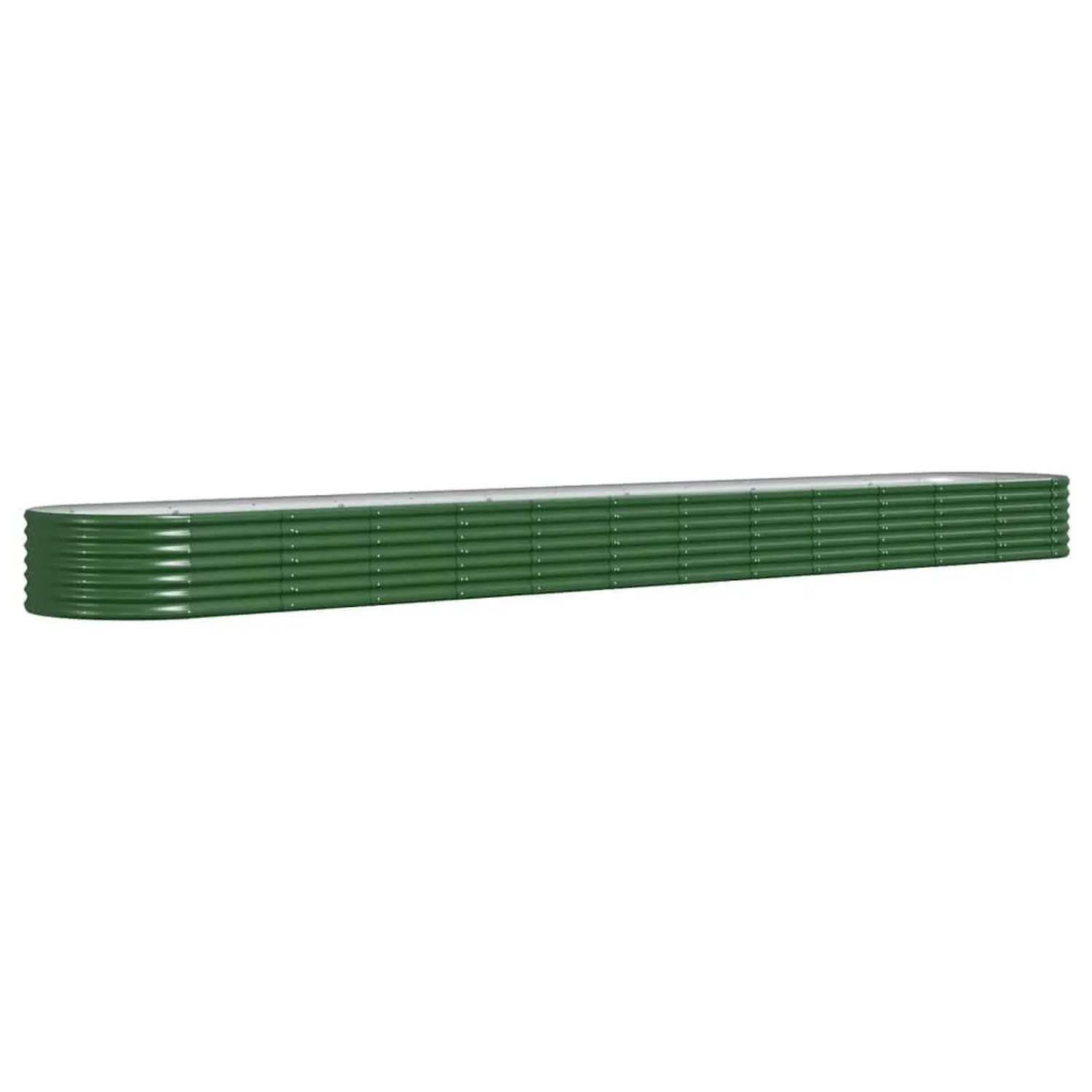 Furnicato Hochbeet Verzinkter Stahl 512x80x36 Cm Grün