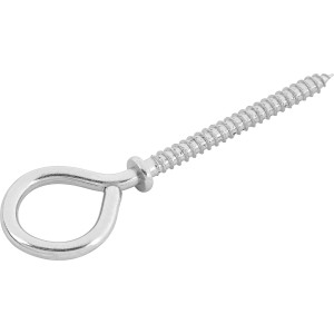 Ringschraube Verzinkt Ø 3,5 x 45 mm 6 Stück