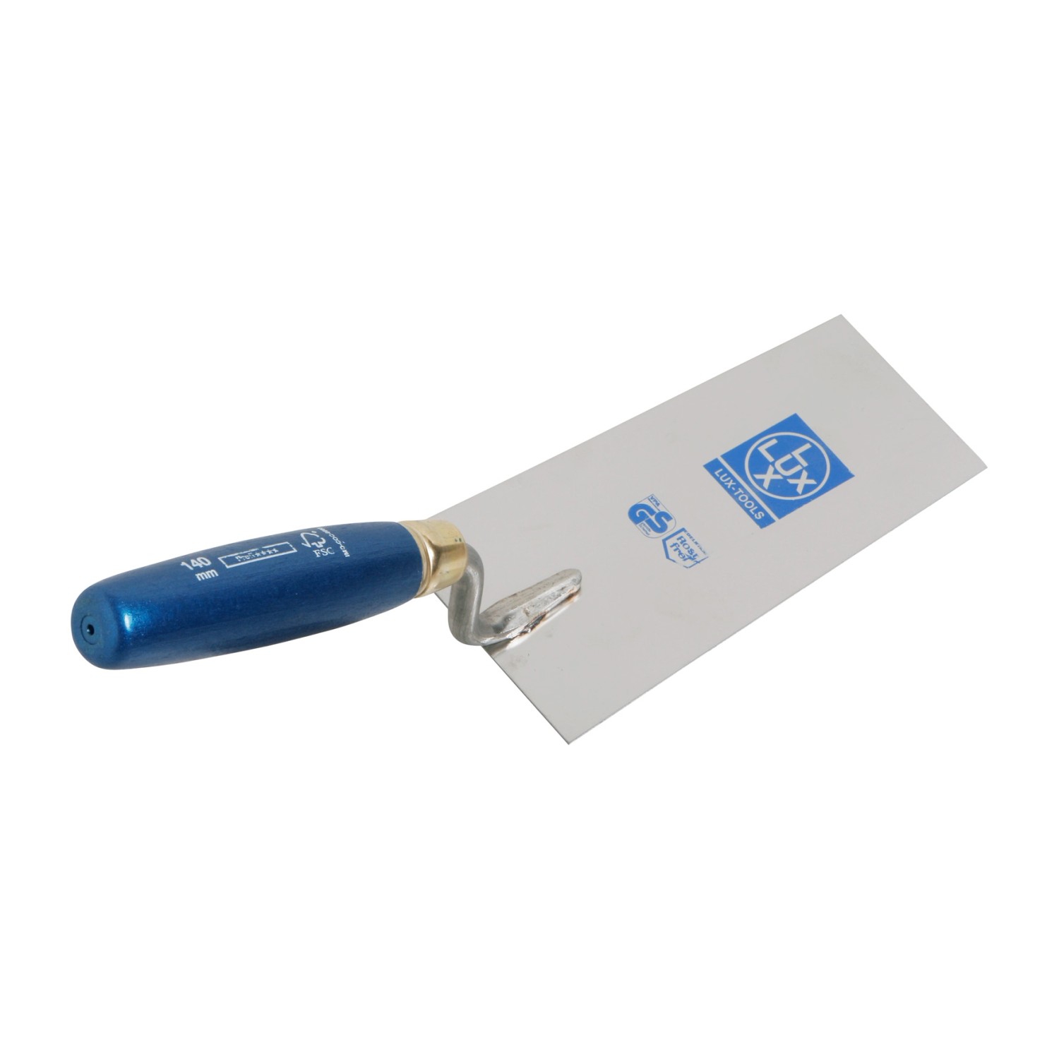 LUX-Tools Stuckateurkelle/Putzkelle rostfrei 140 mm Classic