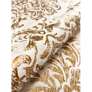 Newroom Vliestapete Sullivan Weiß Barock Vintage Strukturiert FSC®