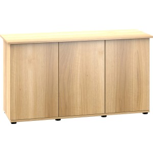 Juwel Aquariumunterschrank SBX Rio 450 in hellem Holz mit drei Türen.