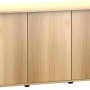 Juwel Aquariumunterschrank SBX Rio 450 in hellem Holz mit drei Türen.