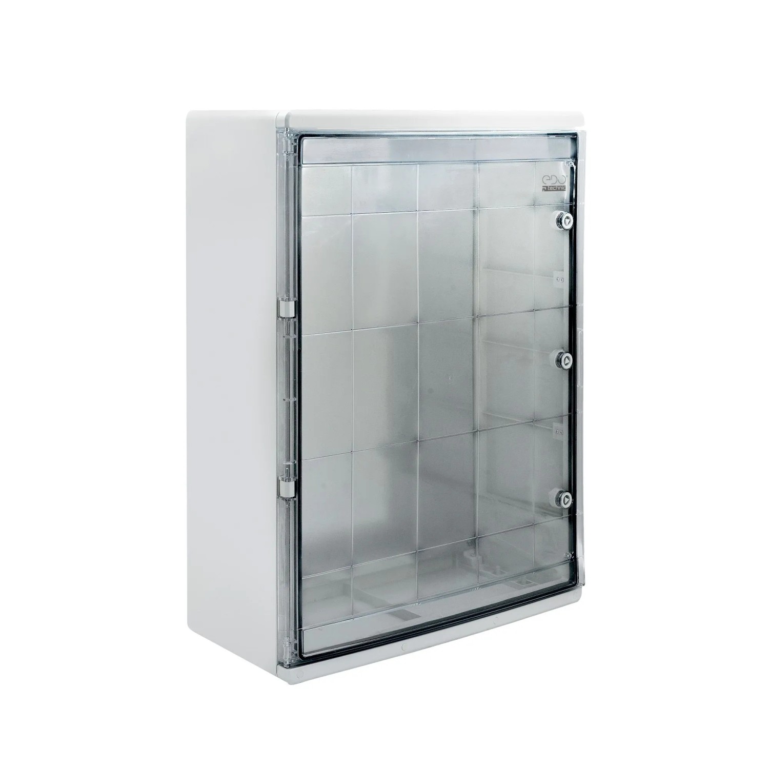 EDO Verteilergehäuse Aufputz 600 x 800 x 260 mm IP65 ABS/PC mit Transparenter Tür Schaltkasten Schaltschrank für Innen und Außen