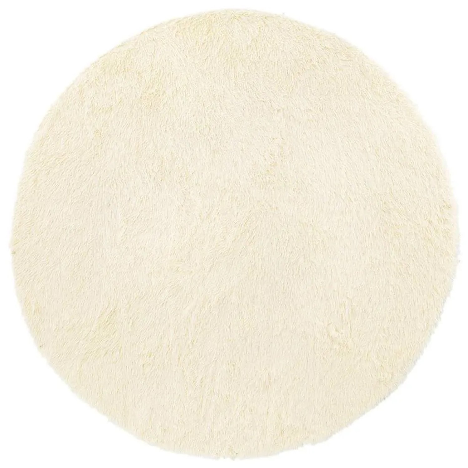 vidaXL Teppich Shaggy Hochflor NAVARRA Creme 100x100 cm Polyester 4102895 günstig online kaufen