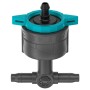 Gardena Reihentropfer, regulierbar 1-8 l/h, für Micro-Drip-Systeme zur Gartenbewässerung.