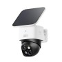 Eufy S340 Solar-Überwachungskamera für den Außenbereich mit 360° Ansicht.