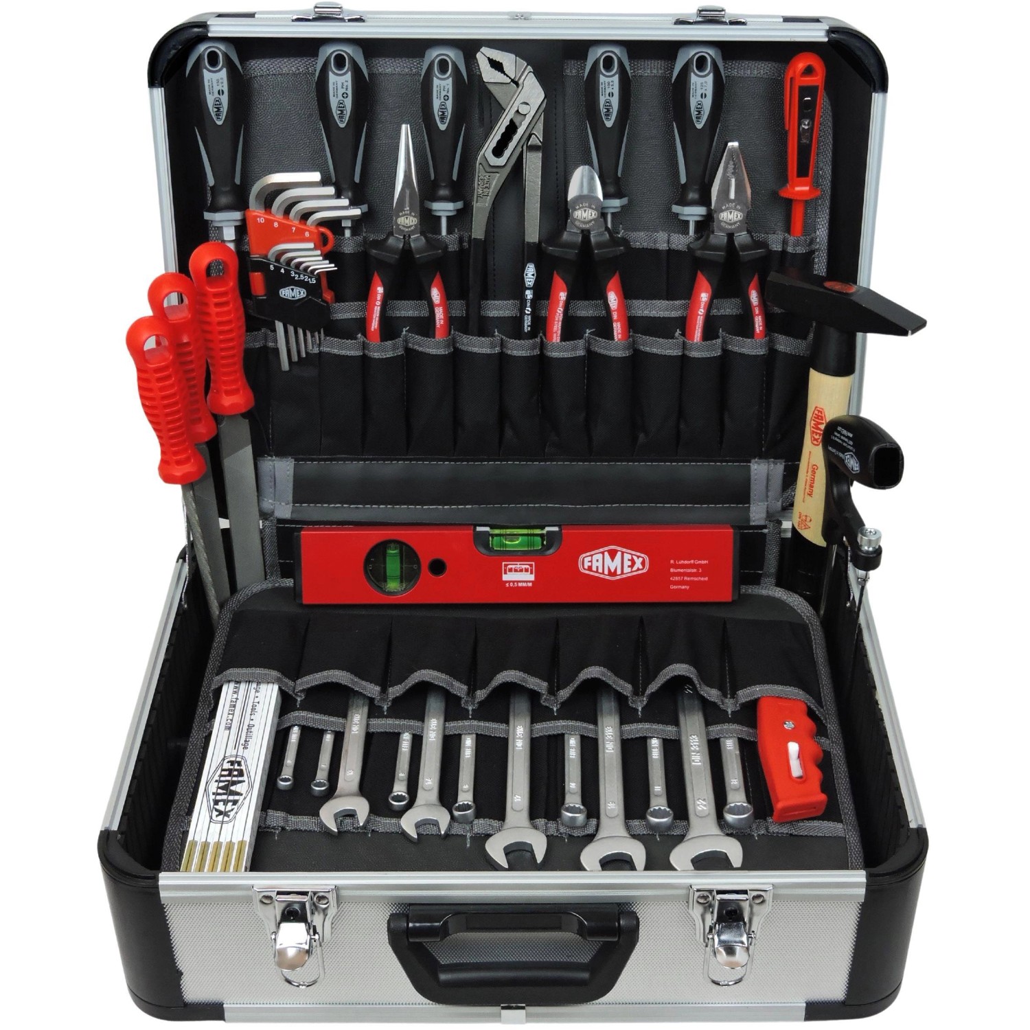 Famex Alu Werkzeugkoffer Werkzeug kaufen bei mit 429-88 gefüllt OBI