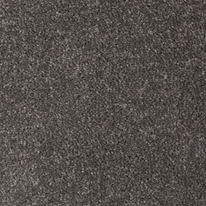 Dunkelgrauer Teppichboden Bari als Meterware, 400 cm breit.