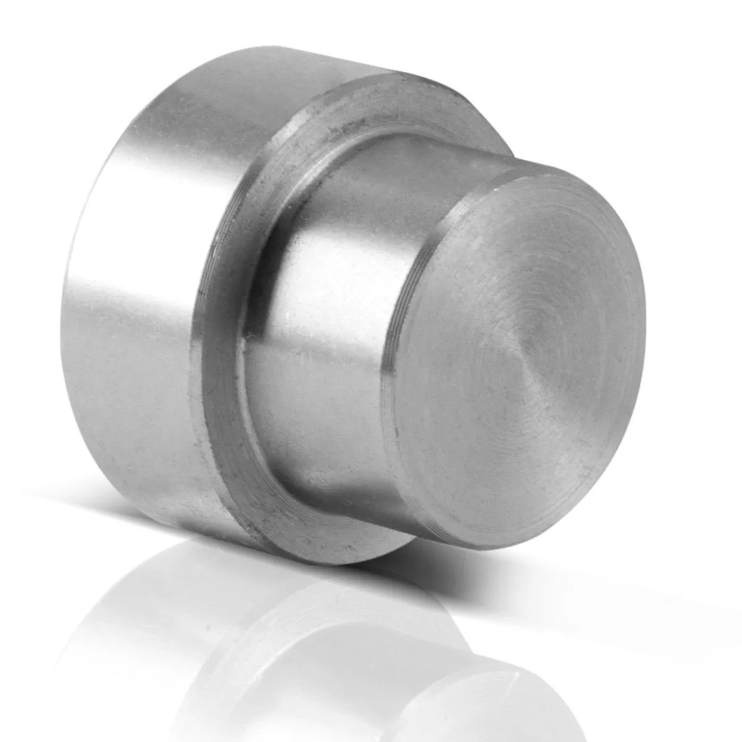 Glänzender STAHLWERK Spannbolzen D22 mm für Schweißtische und Lochplatten, hoch belastbar und verschleißfest.