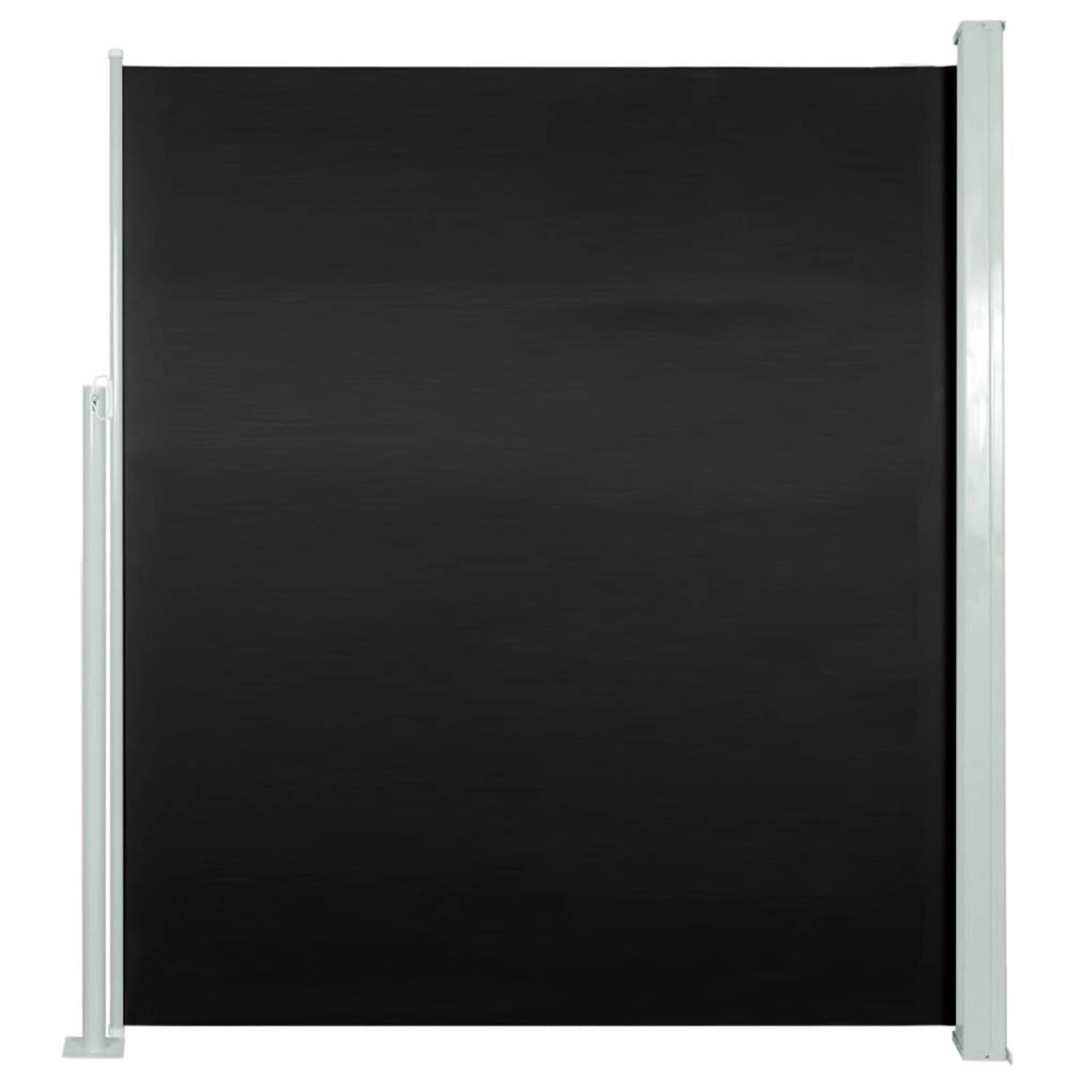 furnicato Seitenmarkise Ausziehbar 160x300 cm Schwarz günstig online kaufen