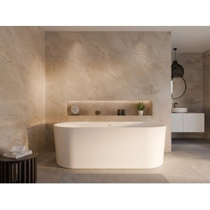 Ottofond Badewanne Mince Freistehend 155 cm Weiß