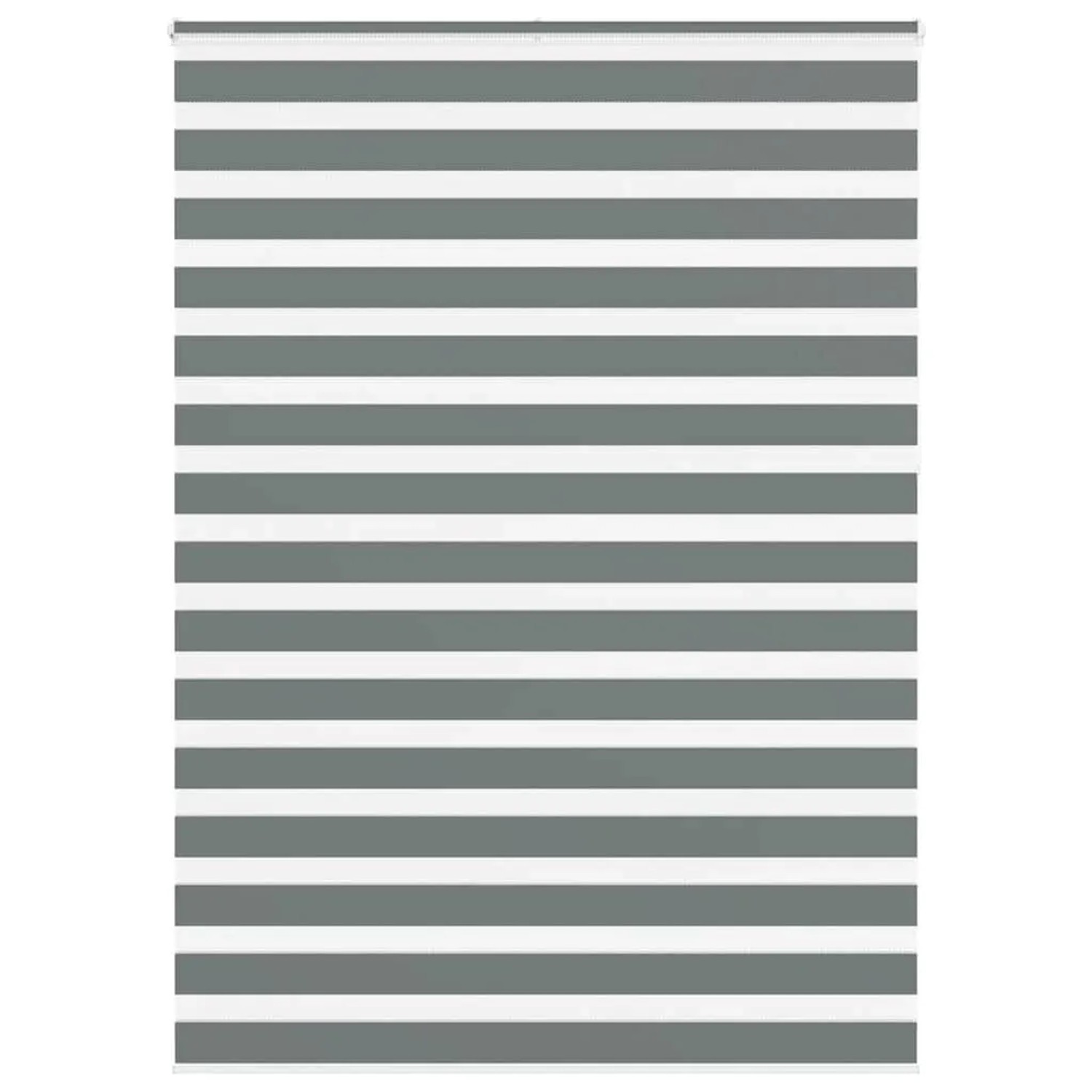 vidaXL Doppelrollo Dunkelgrau 155x230 cm Stoffbreite 150,9 cm Polyester 4014194