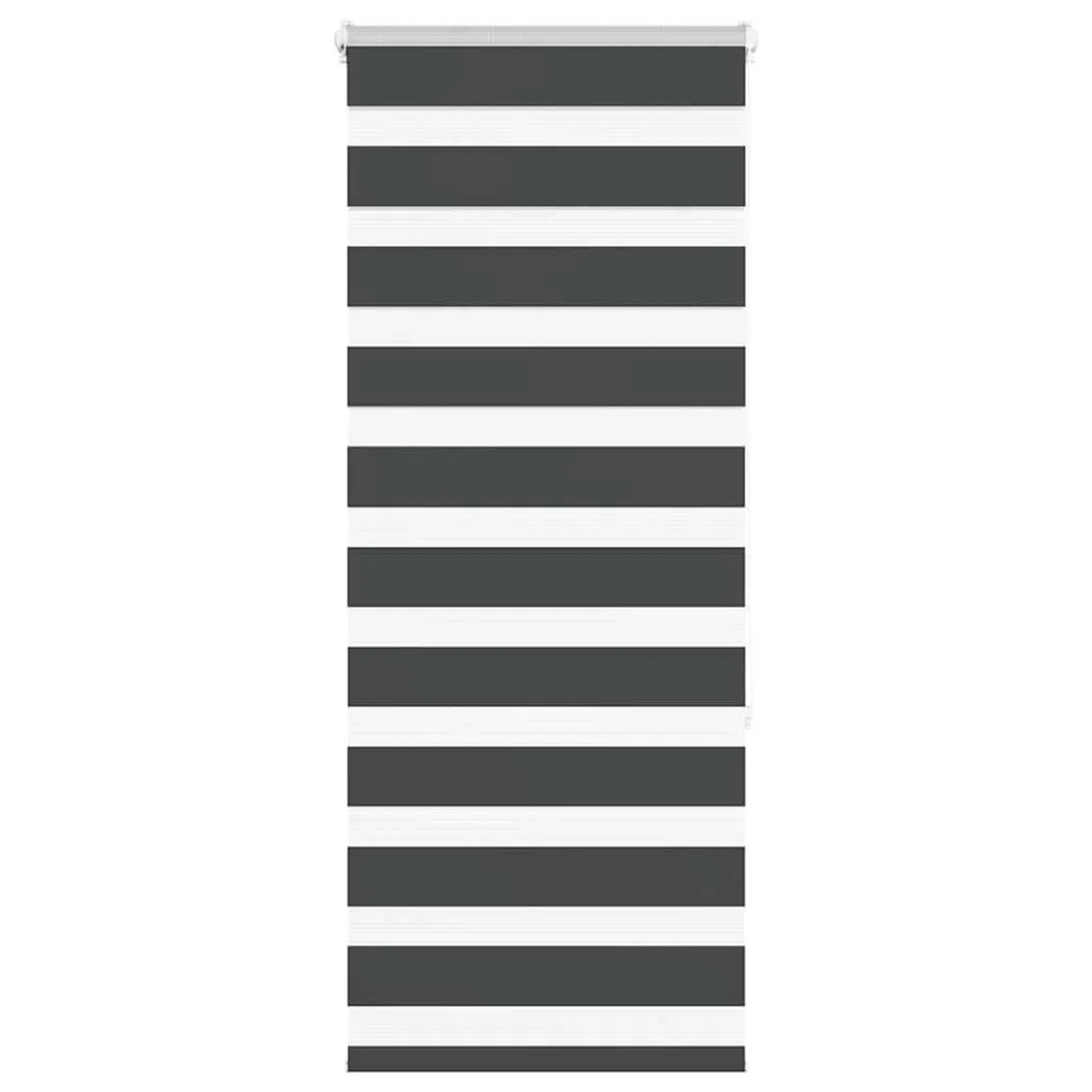 vidaXL Doppelrollo Schwarz 60x150 cm Stoffbreite 55,9 cm Polyester 4014227 günstig online kaufen