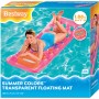 Bestway Luftmatratze, 177x63x16cm, rosa, mit Fenster. Wasserspaß im Sommer!