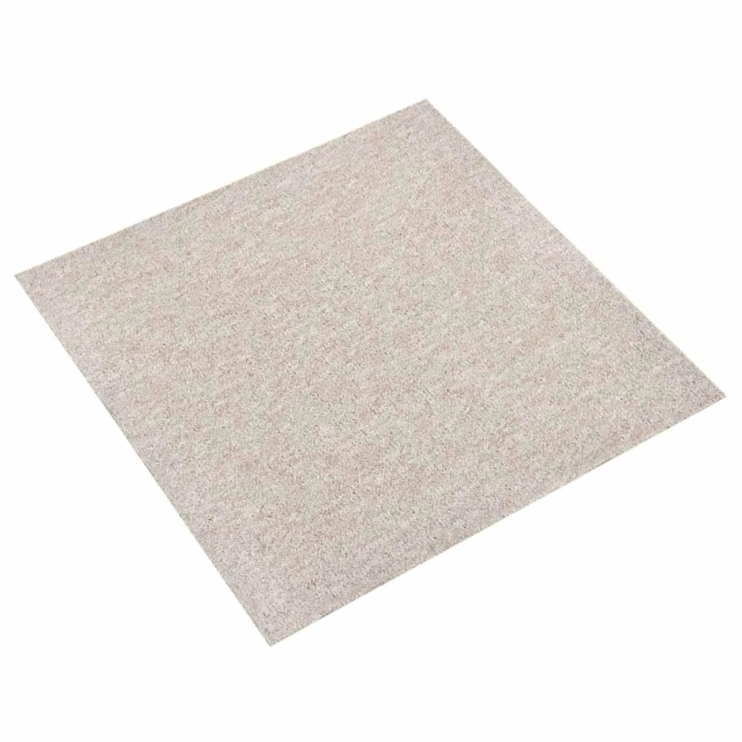 vidaXL Teppich 20 Stk Hellbeige 50 x 50 cm Polypropylen 42046753